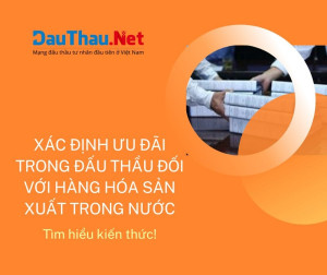 Ưu đãi đối với hàng hóa sản xuất trong nước được xác định như thế nào?